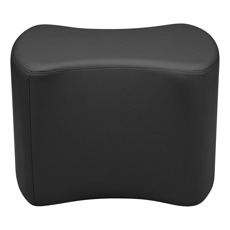 Tabouret à nœuds papillon structuré en savoir plus, Noir