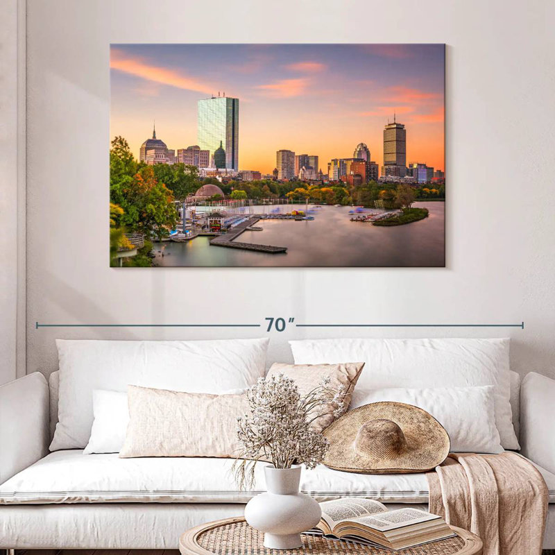 Horizon de Sirci à Boston, H 32 po x l 48 po