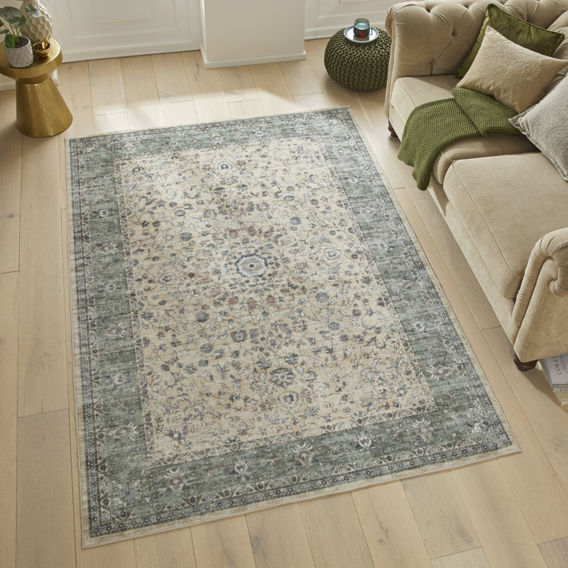 Keira Oriental Machine Printed Area Rug, Rectangle 200 x 300 cm