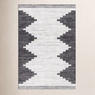 Mortimer Charcoal Outdoor Rug
