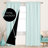 Deconovo 100 Percent Blackout with Liner Rod Pocket Curtain Panel Pair-75196921-75196906
