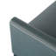 Bleu Leather Wingback Chair