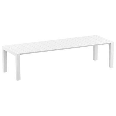 Farrah Rectangular Metal Outdoor Dining Table , in. W 39'' in. D