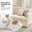 Lucie 84"W Slipcovered Sofa-369811511