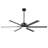 Keyante 72" Large Downrod Mount Ceiling Fan with Light Kit and Remote Control, 6 Speeds DC Reversible Motor, 3 Color Lights, Timer, 8 Aluminum Blades, for Indoor/Covered Outdoor Use-2045966396