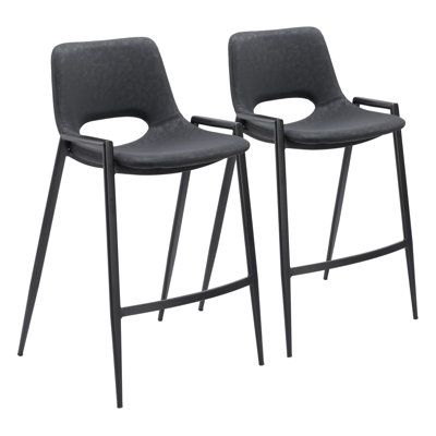 Desi Halchak Counter & Bar Stool by Zuo Hospitality