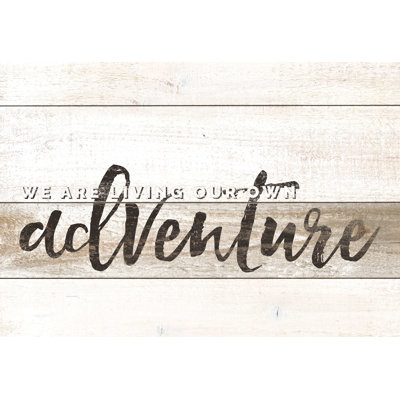Adventure Wood - Wrapped Canvas Art Prints