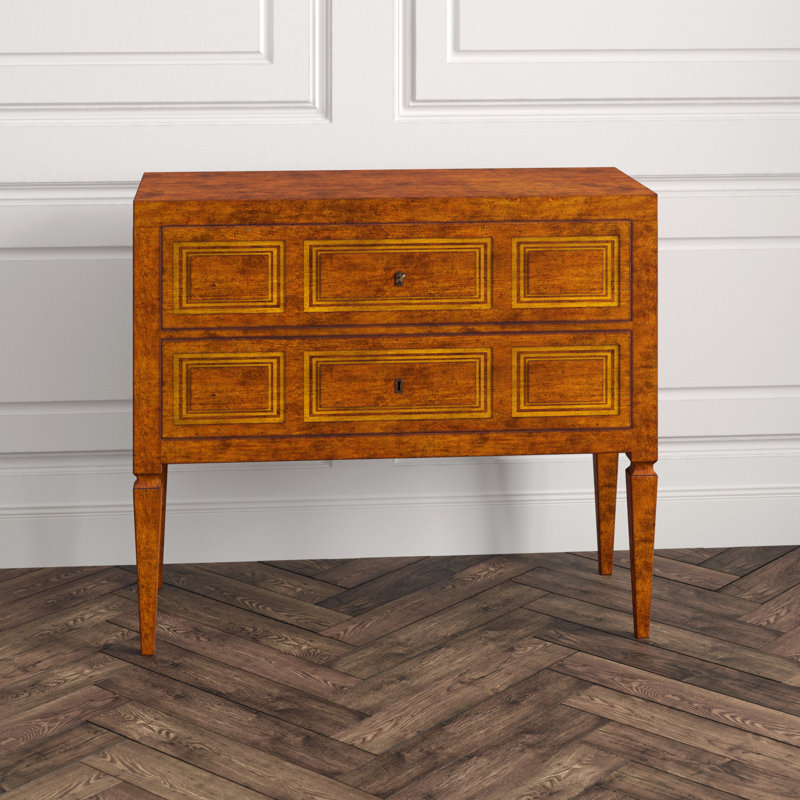 Milan Accent Chest, Oak