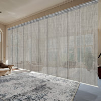 Rod Desyne 7-Panel Single Rail Blackout Vertical Blind