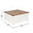 Modern Farmhouse Coffee Table with Hinged Lift Top and Storage-2124356416-2124356444