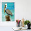 Single Pelican On Post by Julie Derice - Print on Canvas-1605090020-1577143758