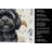 Black Lhasa Apso Coffee Bar Kitchen Towel-1168062984