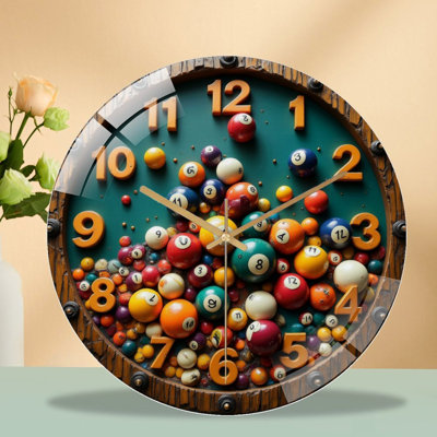 Horloge murale 12 po