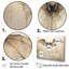 Ailes ouvertes de chauve-souris beiges sur toile-1230257599-1230257590