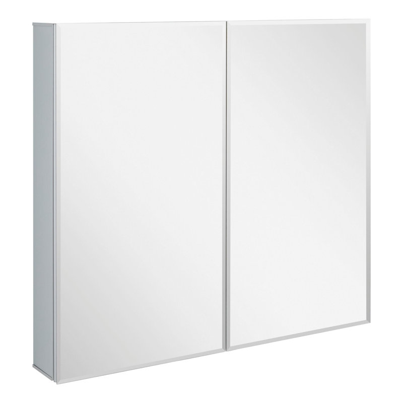 Vinodel Single Door Medicine Cabinet with Adjustable Shelves, 31.88" x 36"