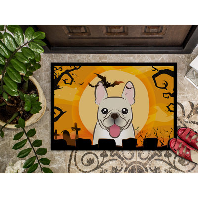 Tapis d'extérieur antidérapant Halloween