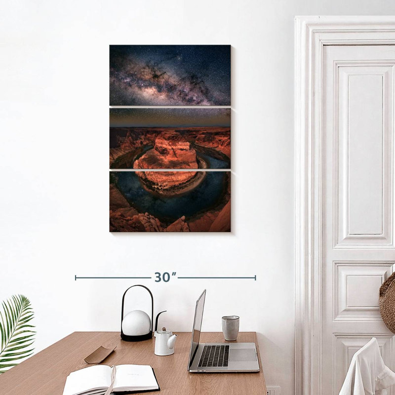 Oberle Horseshoe Bend Voie Lactée, H 32 po x l 20 po