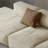 Cream Minimalist Modular Sofa