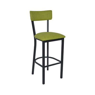 Bristol Upholstered Counter Stool with Metal Frame