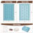 Waterproof Reversible Outdoor Rug Plastic Patio Carpet Easy-Clean Mat for RV, Camping, Deck, Picnic, Backyard, Beach Modern Design-824194070-824194069