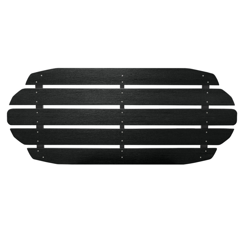 Kimber Outdoor Coffee Table , 45'' in. W 19'' in. D, Abyss
