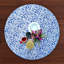 Nappe ronde en coton imprimé floral-781125623