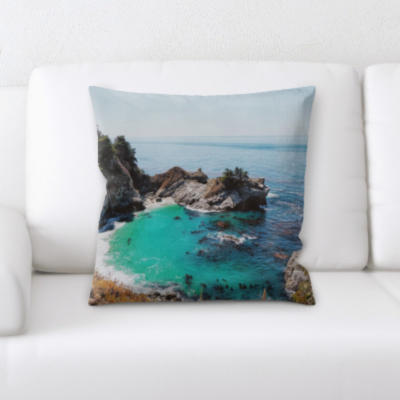Microsuede Throw Pillow