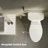 Los Flexi Two-Piece Tall Toilet, Comfort Elongated Bowl & ADA Height, 1.28GPF Siphon Flush, 12 Rough-in, Ideal for Most Users-120276701
