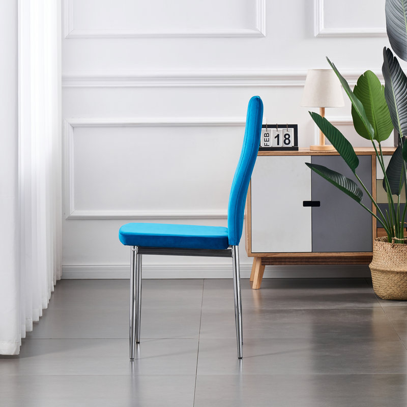 Gabrielle Upholstered Dining Chair, Blue