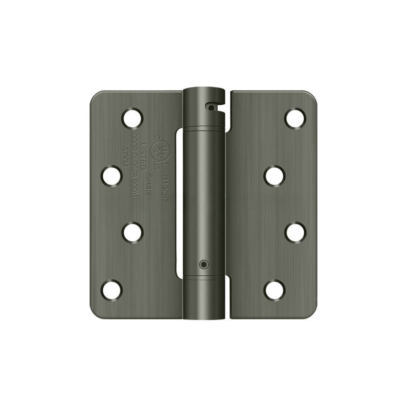 64'' x 64'' Steel Surface Mount Hinge, Antique Nickel