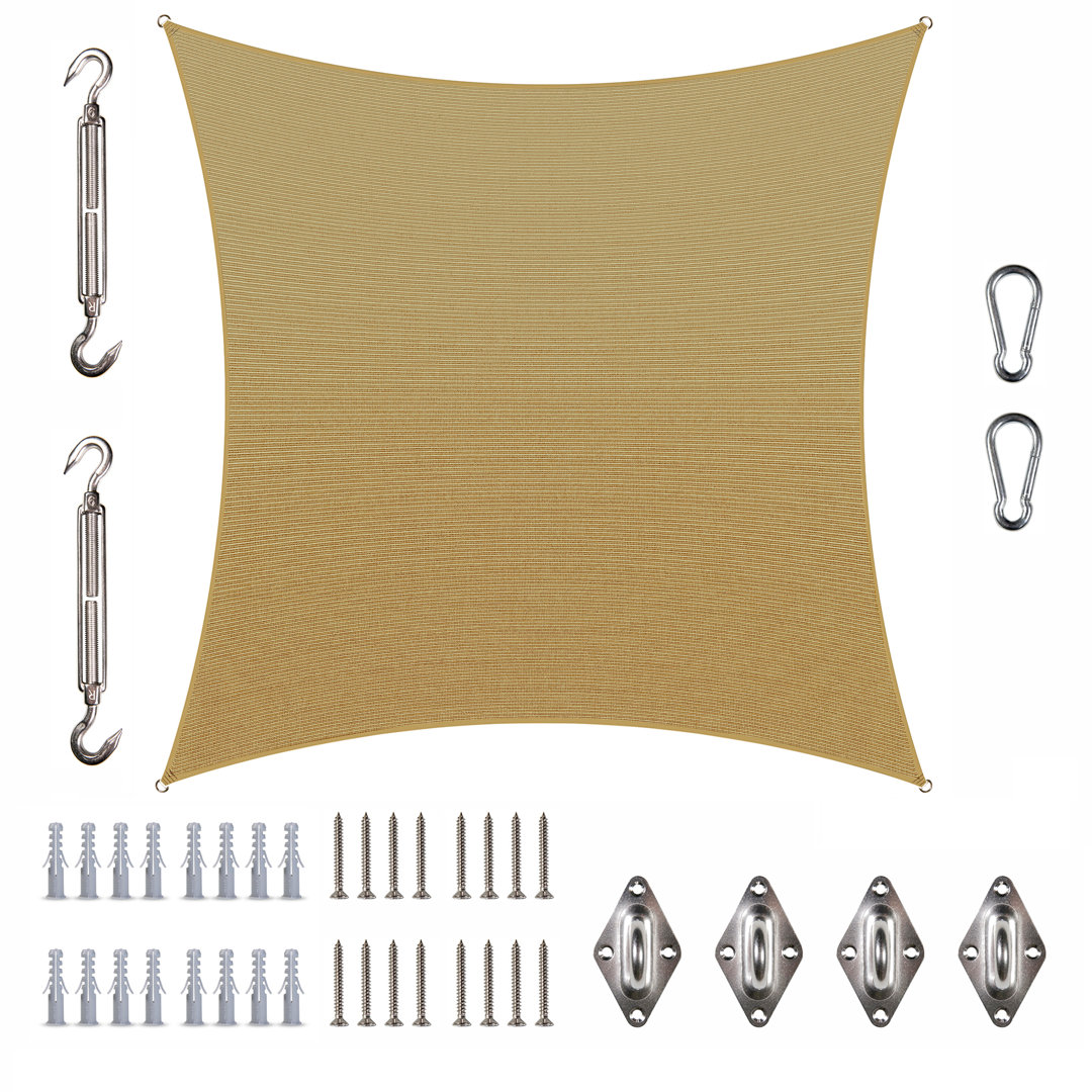 Royal Shade Square Shade Sail With Hardware Kit Royal Shade 