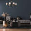 Energy Collection Metallic Leaves Effect Wallpaper Roll