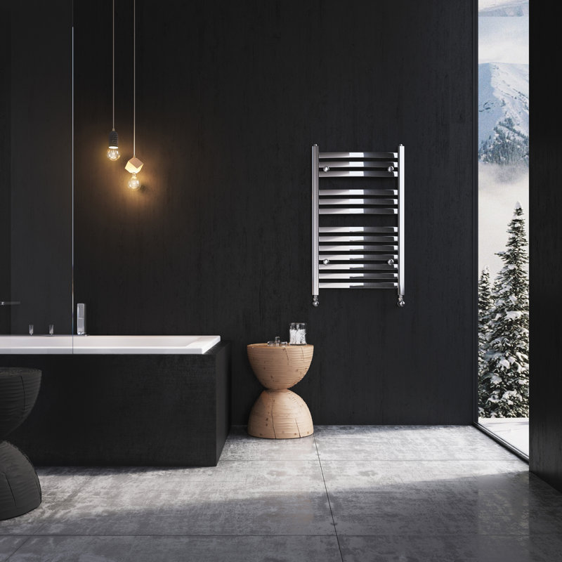 Straight Towel Rail Heated Towel Rails, 770mm H x 500mm W x 100mm D