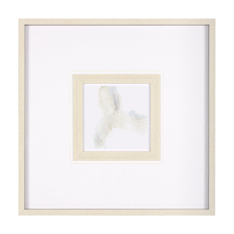 Vapor VII by June Vess a Hand Embelished Textured Framed Art Print Matted under Glass