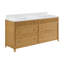 Meuble-lavabo double 72 po avec plateau en quartz Statuario Kennedy-116145197-120824471
