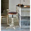 Tabouret pivotant en bois massif Jaitun-657797755