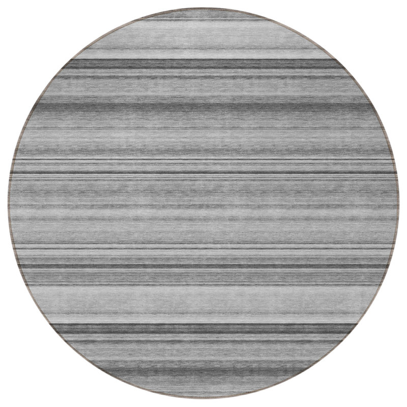 Tapis d'intérieur rond 8 po