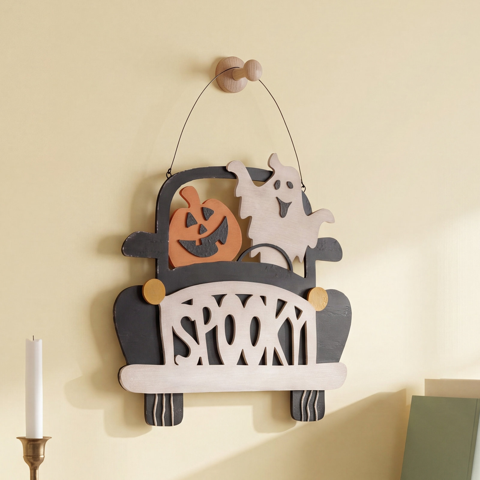 Halloween Spooky Door Sign