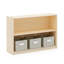 Rangement ouvert à 2 tablettes EdQ Essentials-59131992-59131993