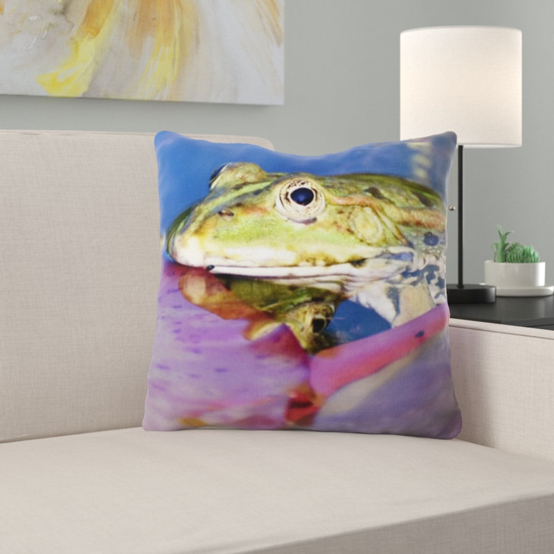 Microsuede Throw Pillow
