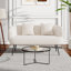 Kayce Fabric 146cm Reception Loveseat