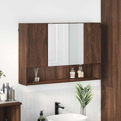 60mm W 78mm H Wall Mounted Required Medicine Cabinet Mirror
