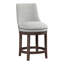 Vesper Upholstered Stool with Solid Wood Frame-1203505032-1203505039