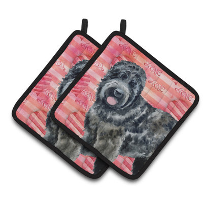 Caroline's Treasures Striped Polyester Potholder