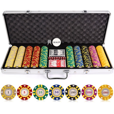 JP Commerce Clay Composite Poker Chips