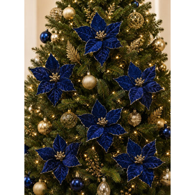 13.5 cm Velvet Shatterproof Holiday Shaped Ornament