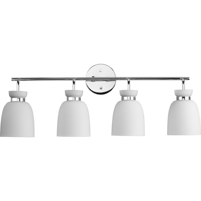 Lexie Dimmable Vanity Light, Polished Chrome, 4