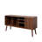 TV Stand with 1 storage and 3 shelves Cabinet-847876546