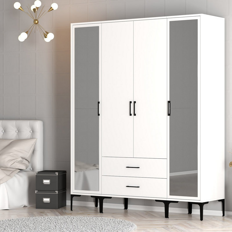 Armoire Ayreanna, Blanc