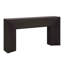 Table d'appoint élégante, canapé en bois, console de style moderne